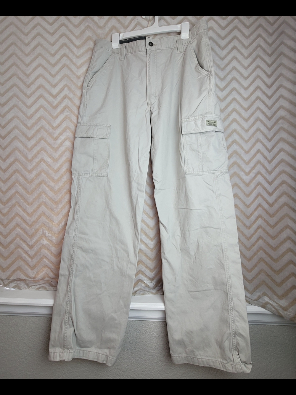 Wrangler Men’s Light Beige Casual Jeans